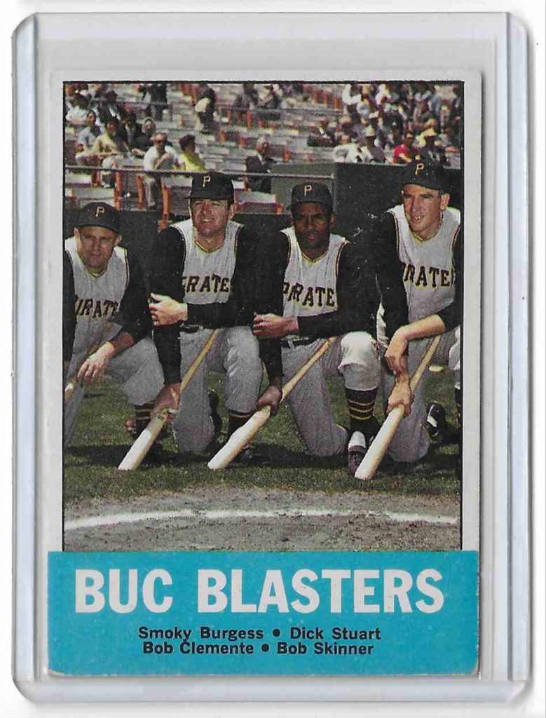 1963 Topps 18 Buc Blasters